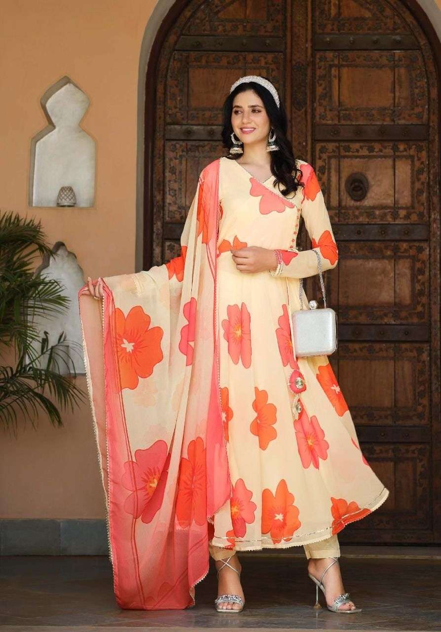 NAYLA GORGET PRINT Launch New Kurti Wholesale catalog