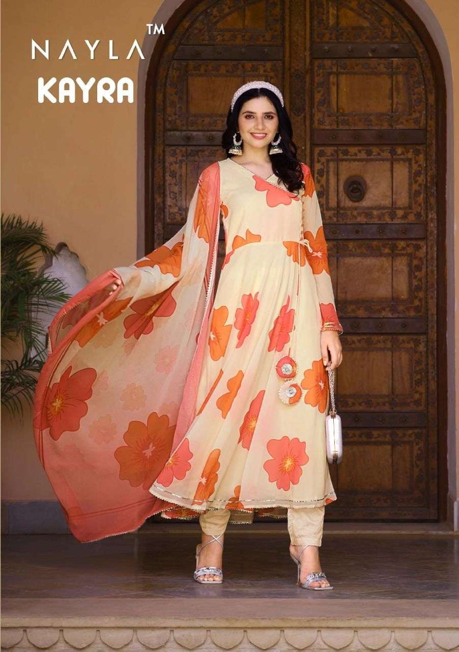 NAYLA GORGET PRINT Launch New Kurti Wholesale catalog