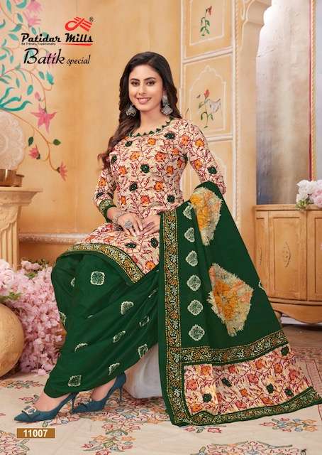 Patidar Batik Special Vol-11 Wholesale Catalog