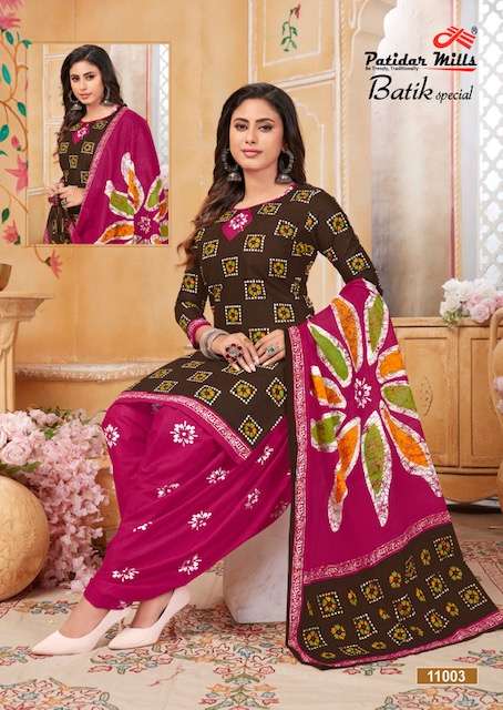 Patidar Batik Special Vol-11 Wholesale Catalog