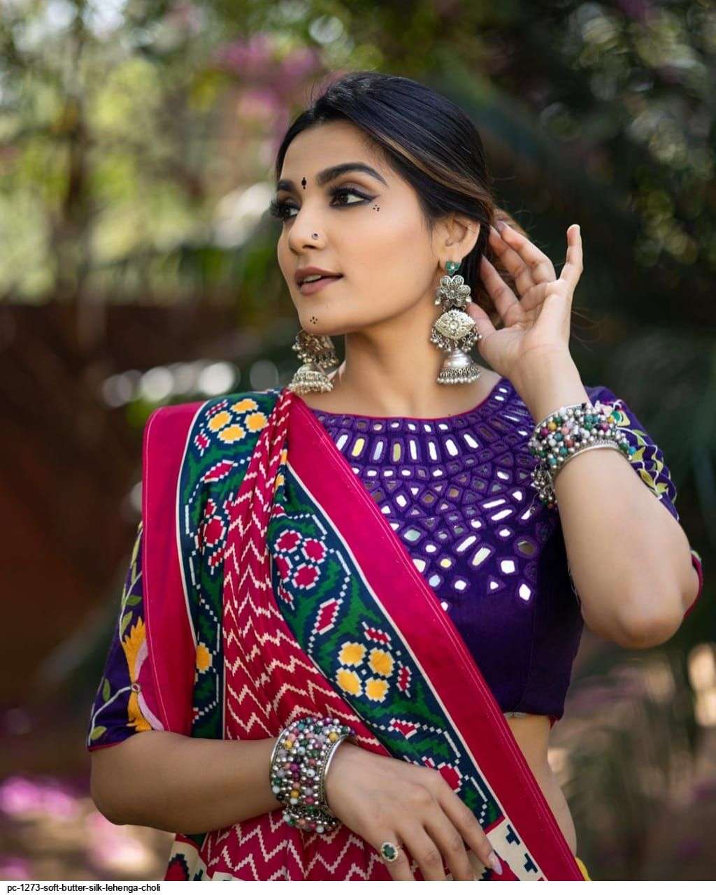 PC 1273 SOFT BUTTER SILK LEHENGA CHOLI Wholesale catalog