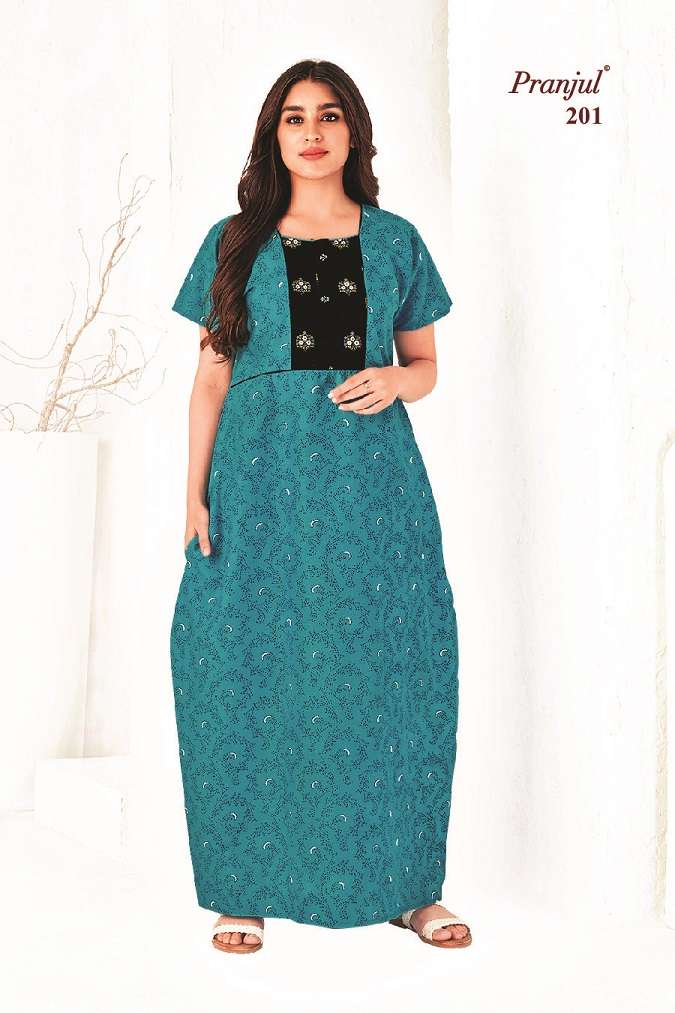Pranjul Pragati Nighties Vol-4 Wholesale catalog