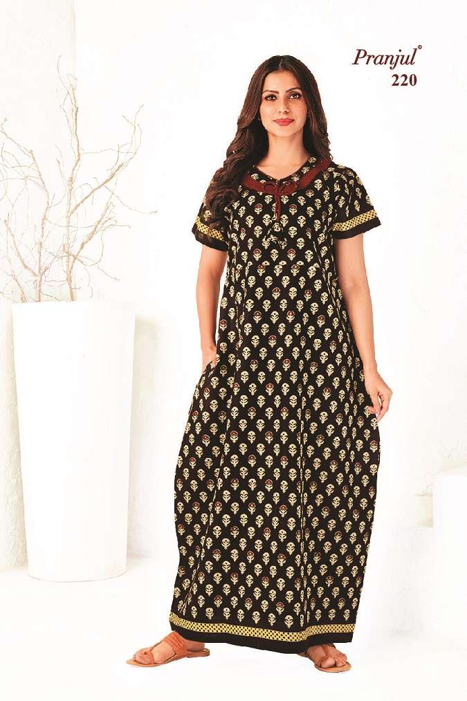 Pranjul Pragati Nighties Vol-4 Wholesale catalog