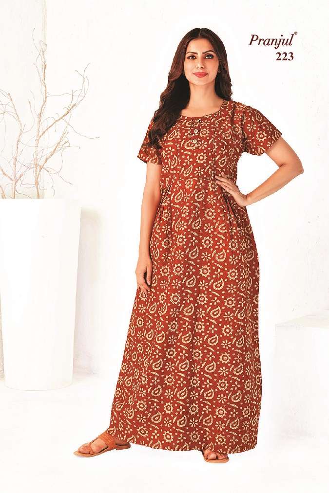 Pranjul Pragati Nighties Vol-4 Wholesale catalog