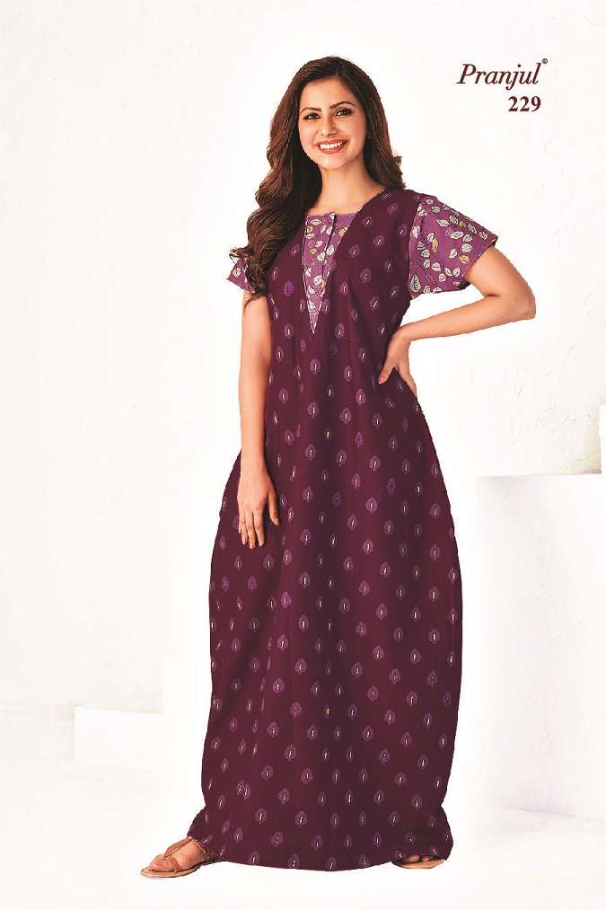 Pranjul Pragati Nighties Vol-4 Wholesale catalog