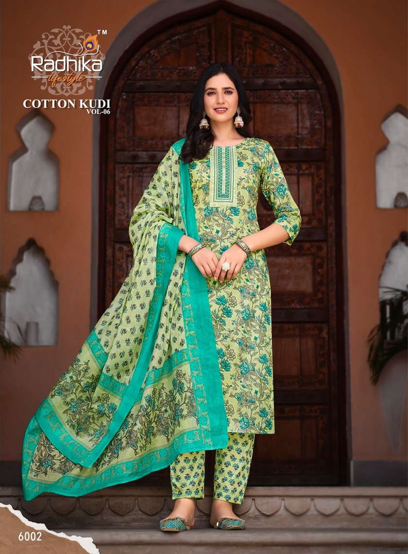 RADHIKA  beautifully Cotton Kurti Wholesale catalog