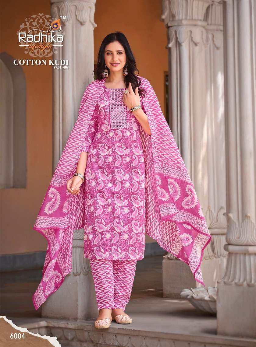 RADHIKA  beautifully Cotton Kurti Wholesale catalog