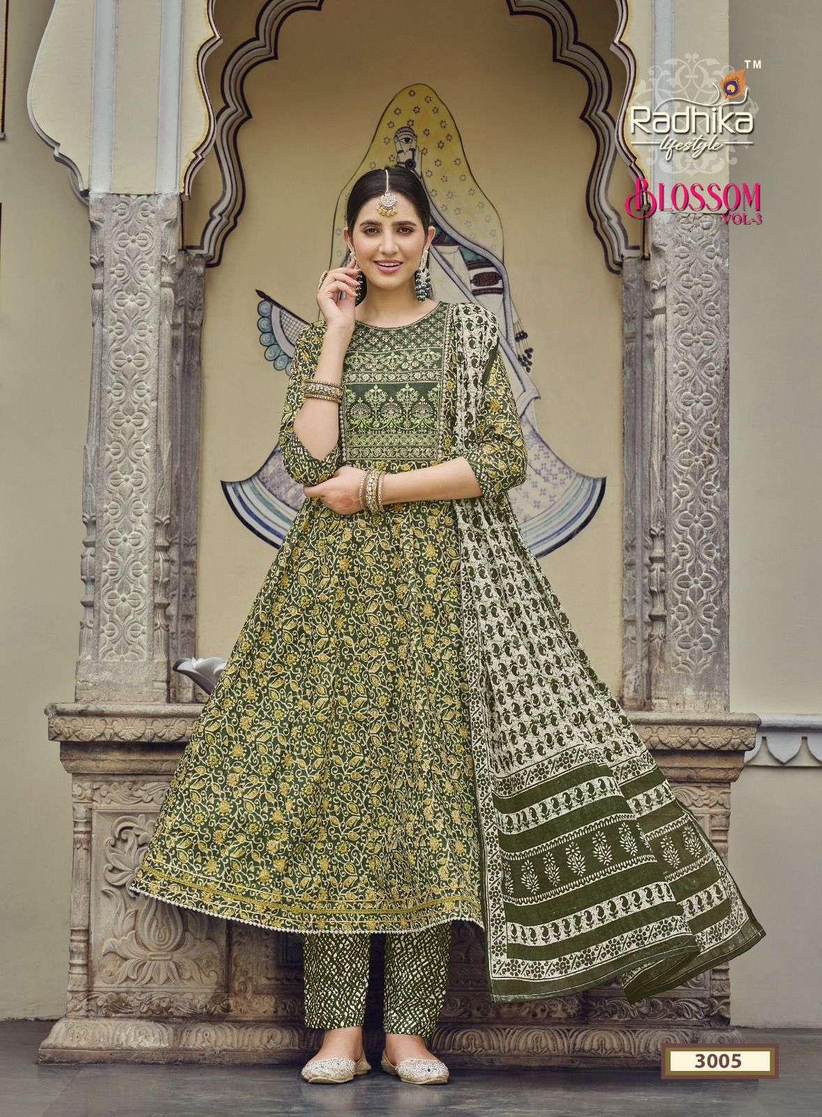 RADHIKA BLOSSOM VOL - 3 Cotton Kurti Wholesale catalog