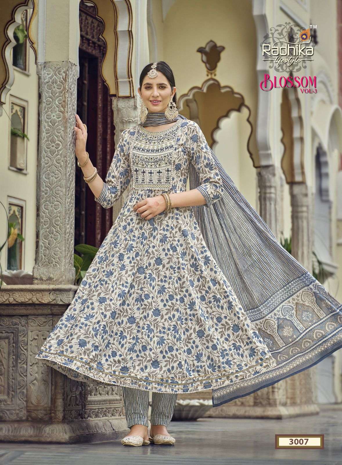 RADHIKA BLOSSOM VOL - 3 Cotton Kurti Wholesale catalog