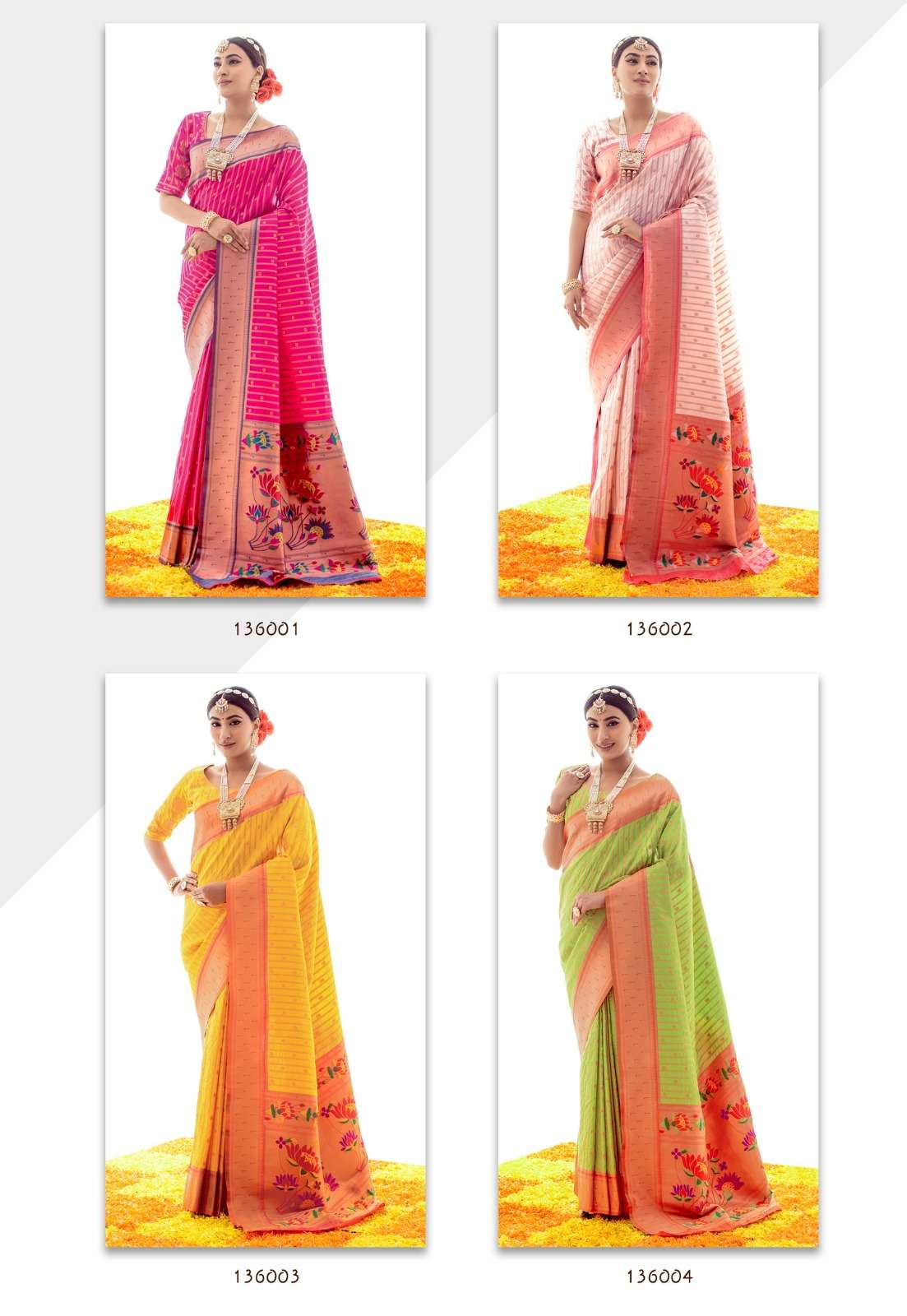 Rajpath Kalakruti Designer Paithani Silk Saree Wholesale catalog