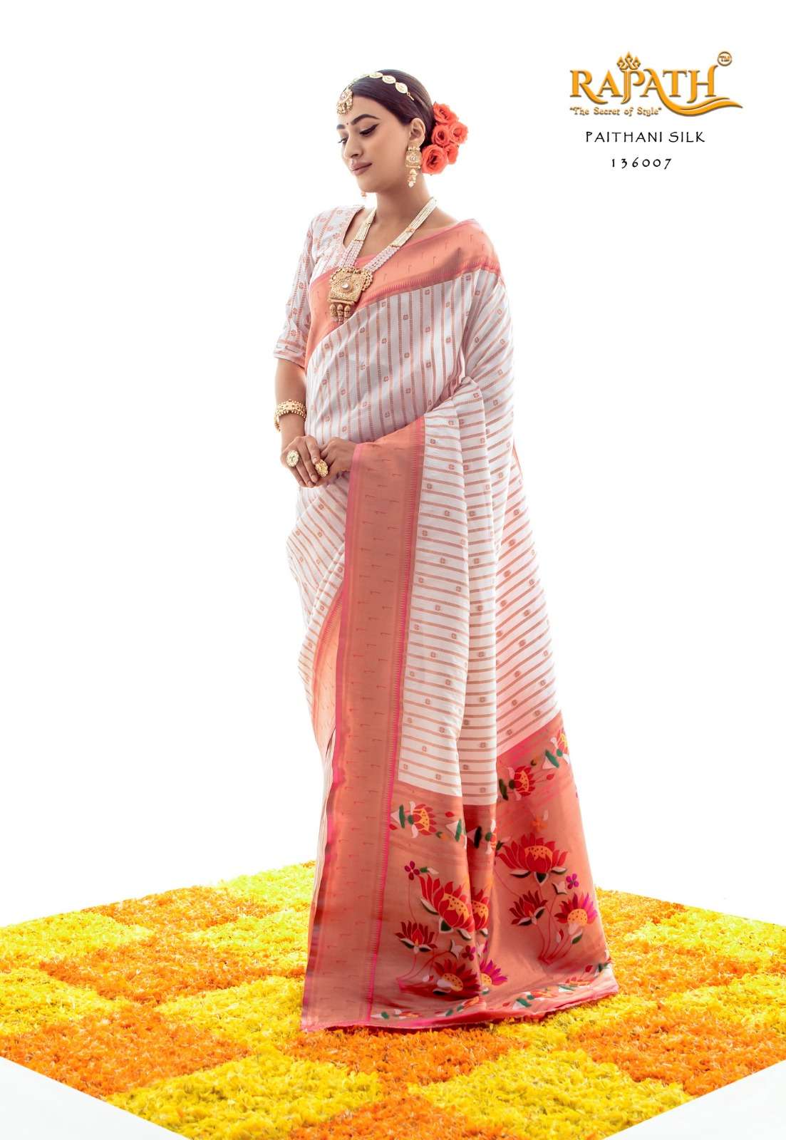Rajpath Kalakruti Designer Paithani Silk Saree Wholesale catalog