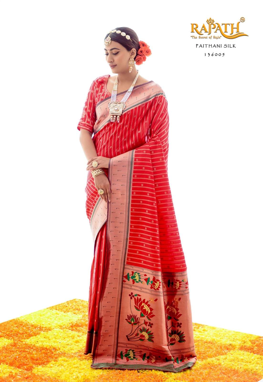 Rajpath Kalakruti Designer Paithani Silk Saree Wholesale catalog