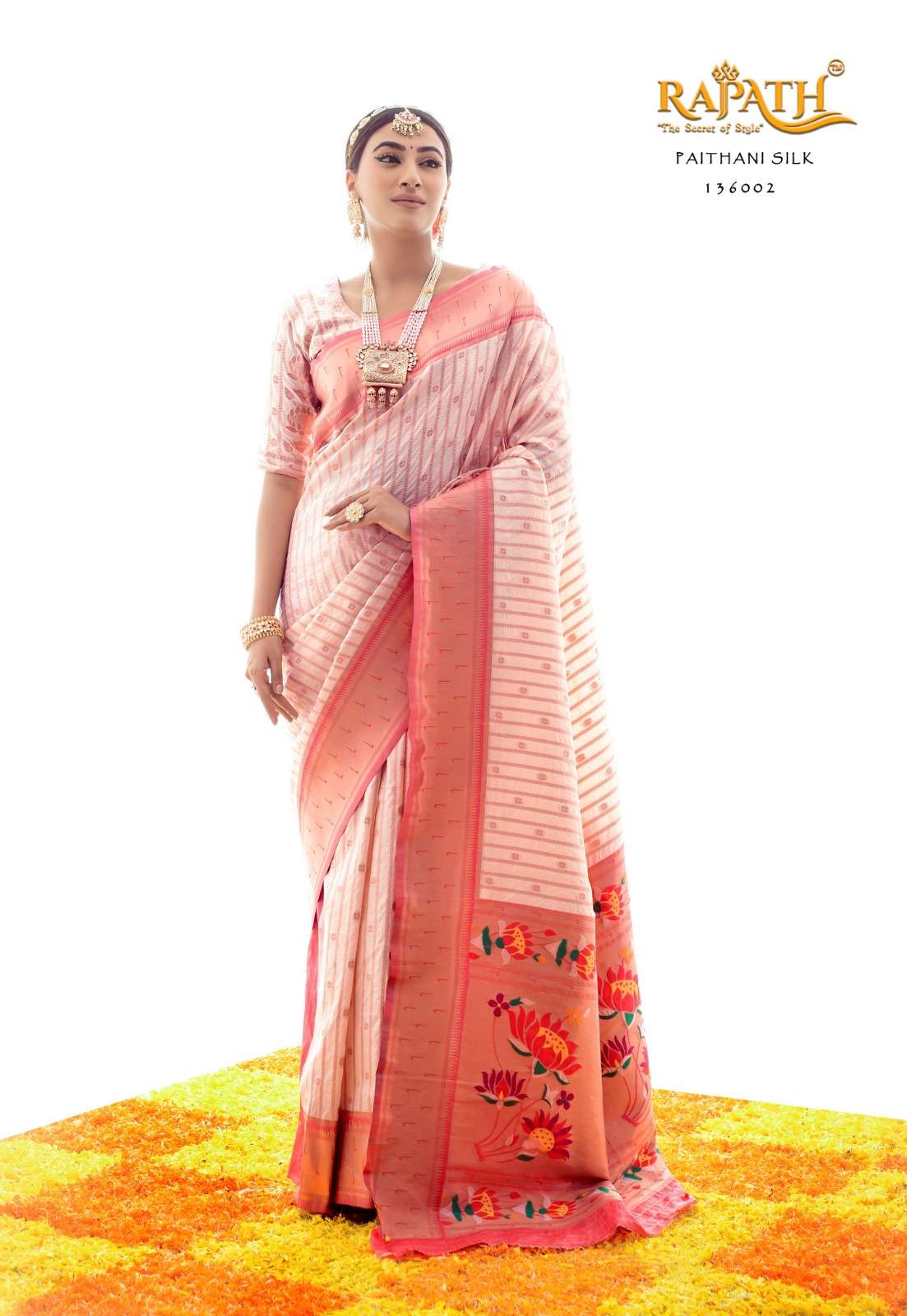 Rajpath Kalakruti Designer Paithani Silk Saree Wholesale catalog