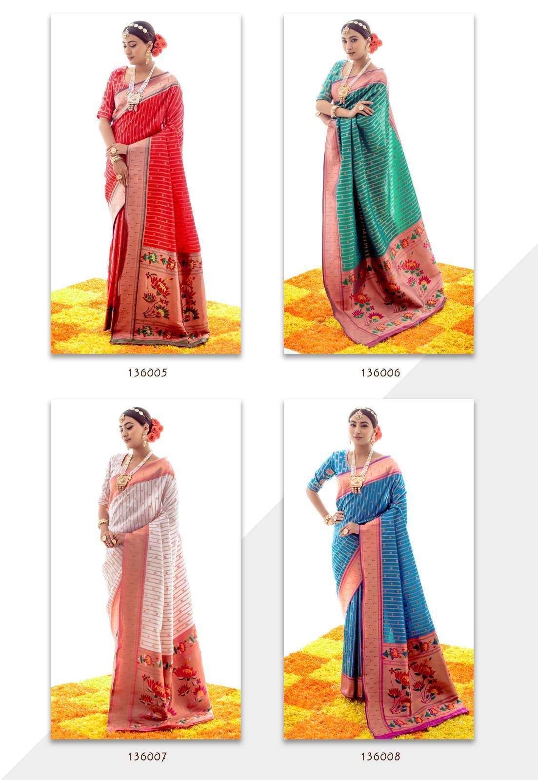 Rajpath Kalakruti Designer Paithani Silk Saree Wholesale catalog
