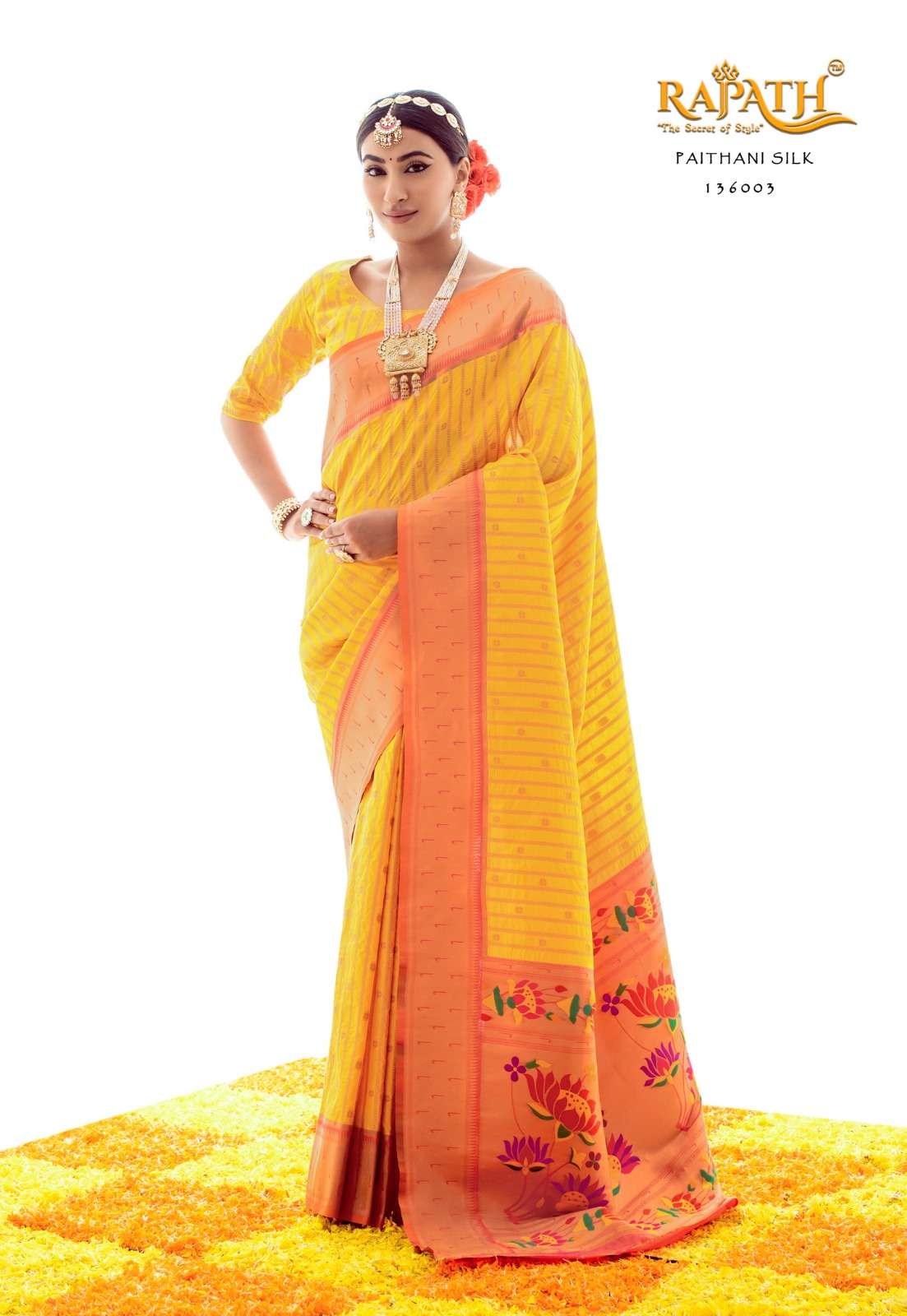 Rajpath Kalakruti Designer Paithani Silk Saree Wholesale catalog