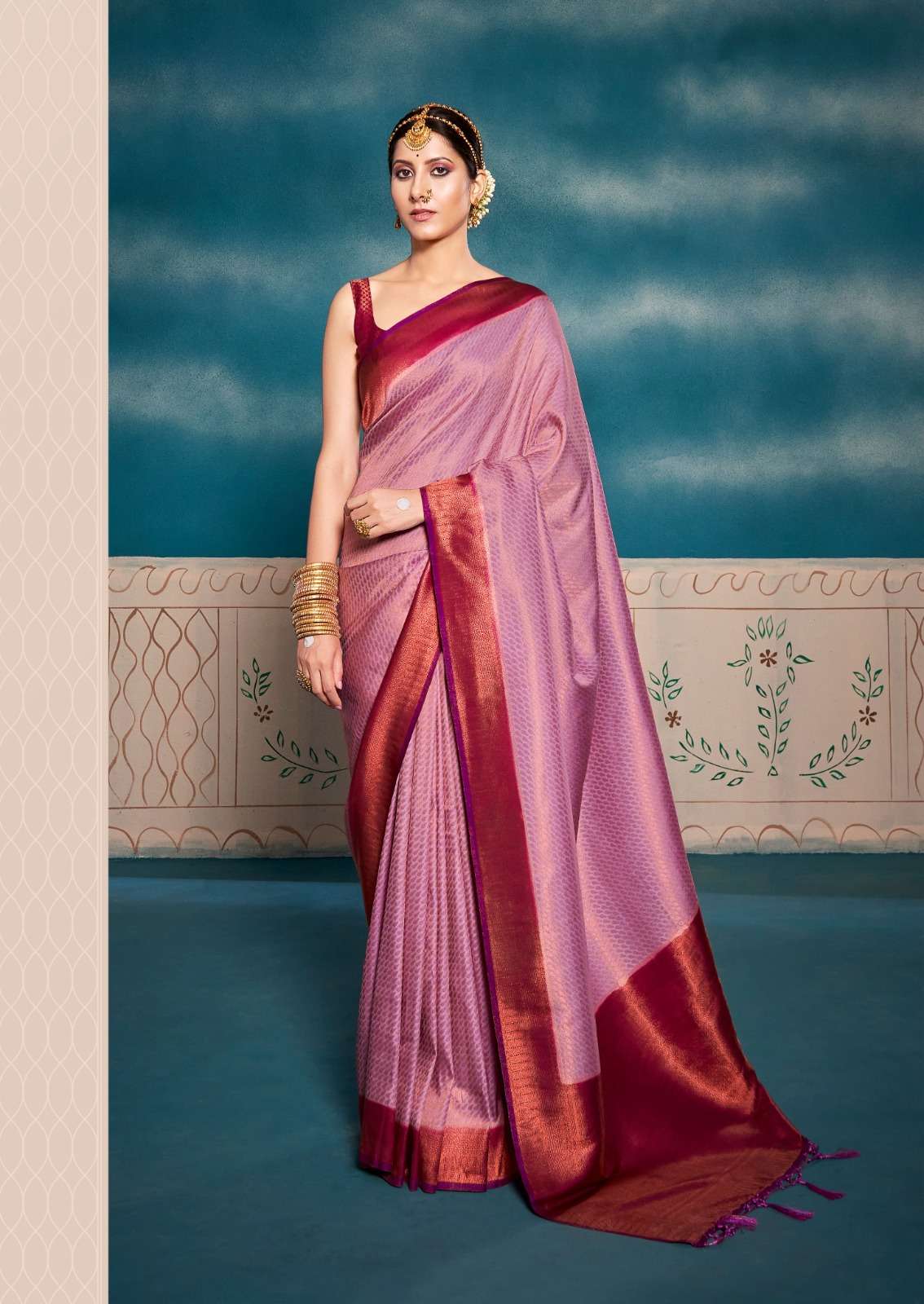 Rajpath Kasturi Silk Designer Kanchivaram Saree Wholesale catalog