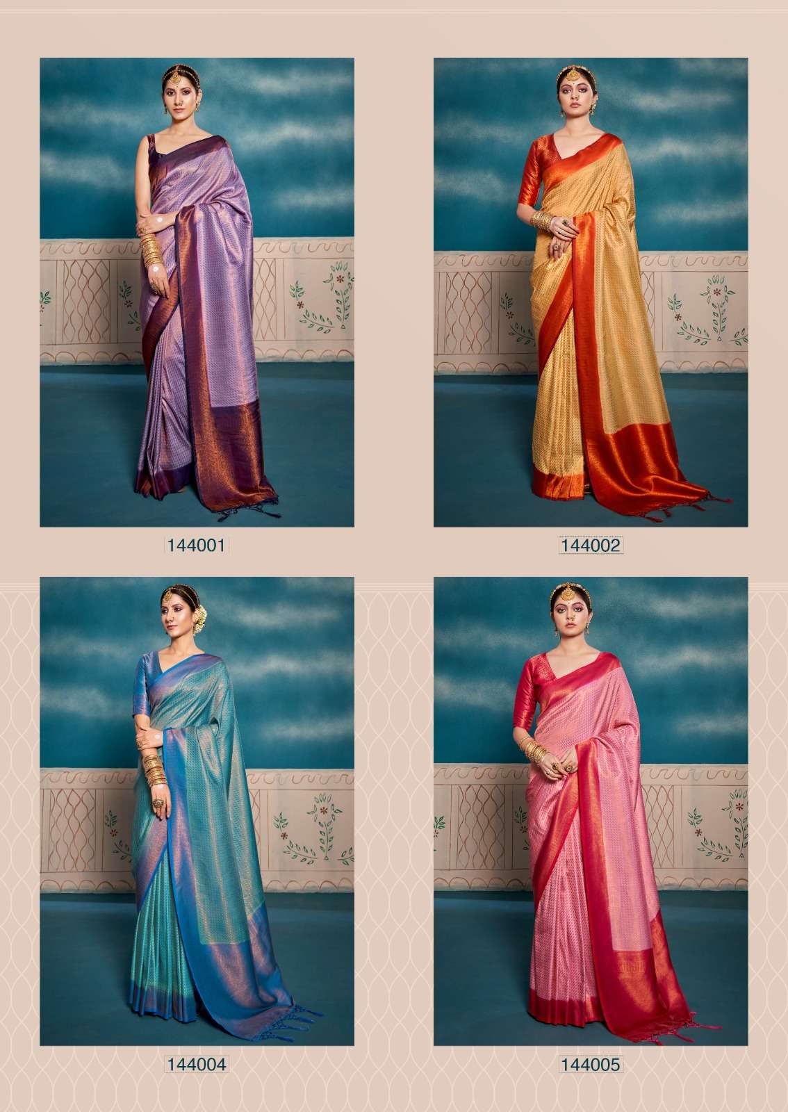 Rajpath Kasturi Silk Designer Kanchivaram Saree Wholesale catalog