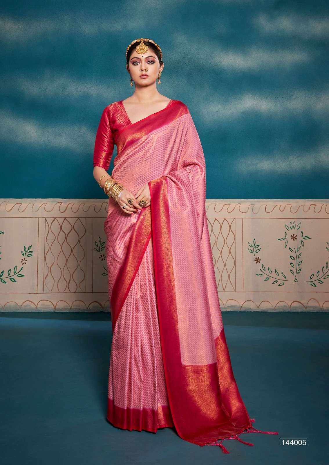 Rajpath Kasturi Silk Designer Kanchivaram Saree Wholesale catalog