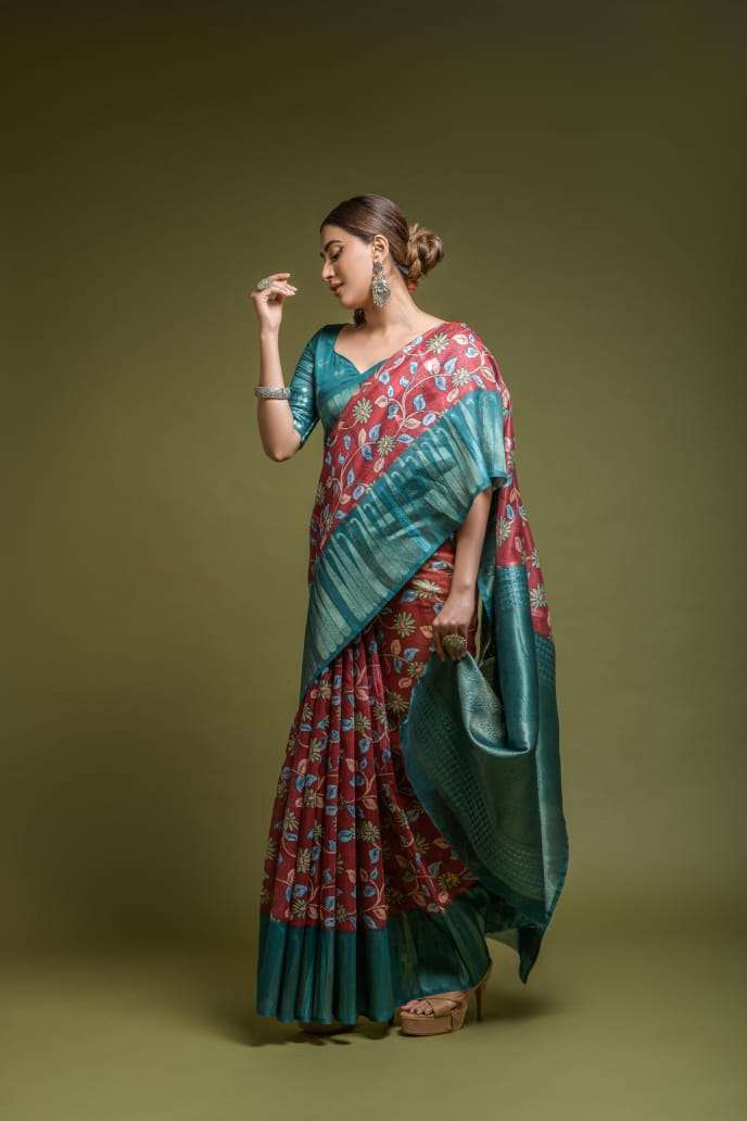 Rajpath Neelkanth Digital Printed Silk Saree Wholesale catalog