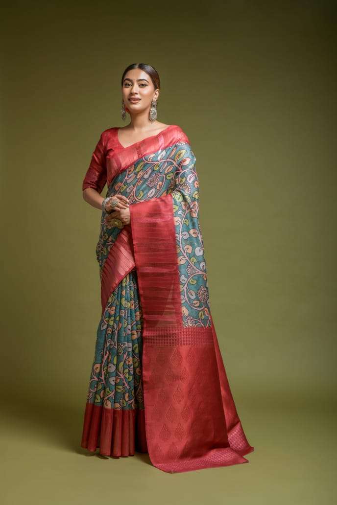 Rajpath Neelkanth Digital Printed Silk Saree Wholesale catalog