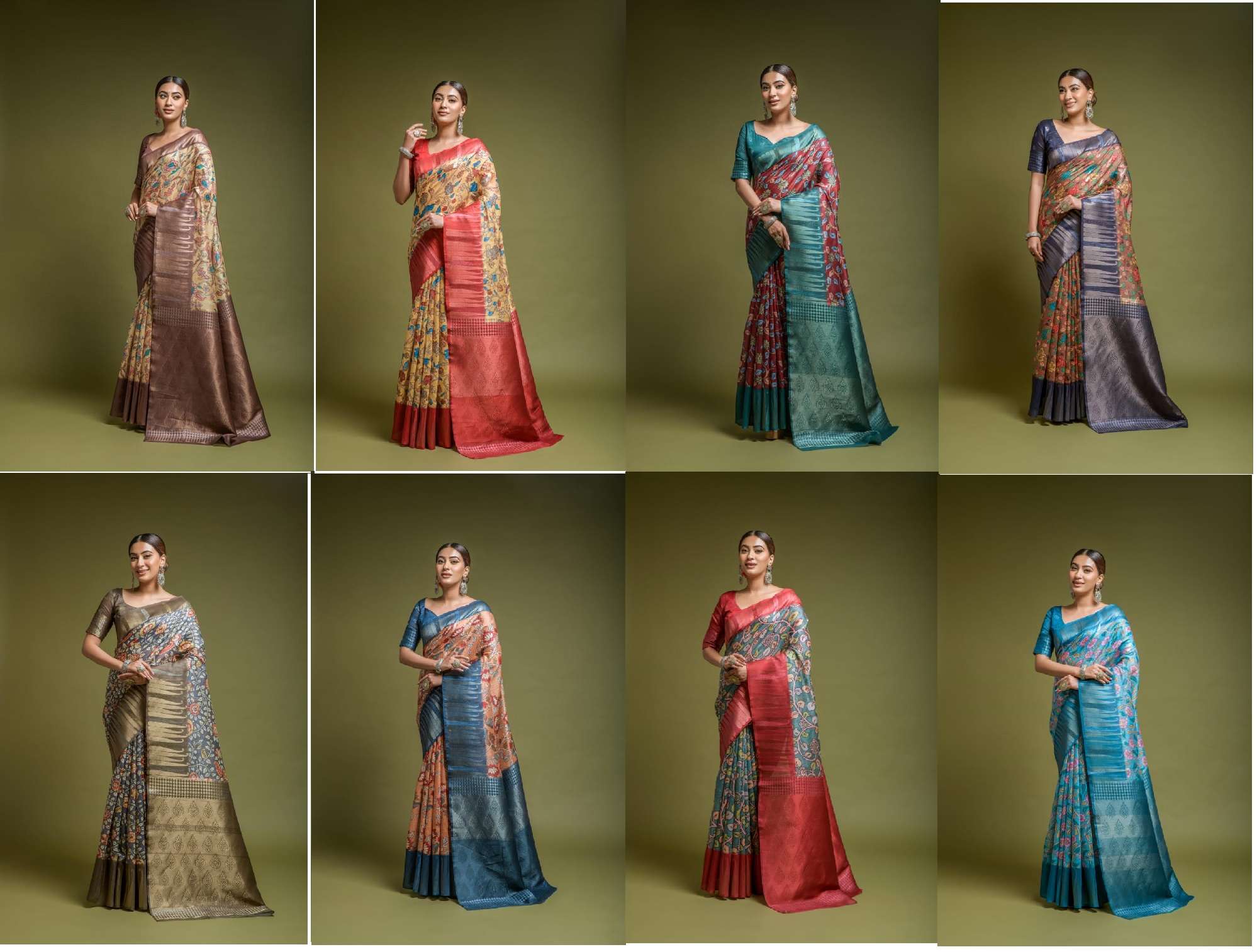 Rajpath Neelkanth Digital Printed Silk Saree Wholesale catalog