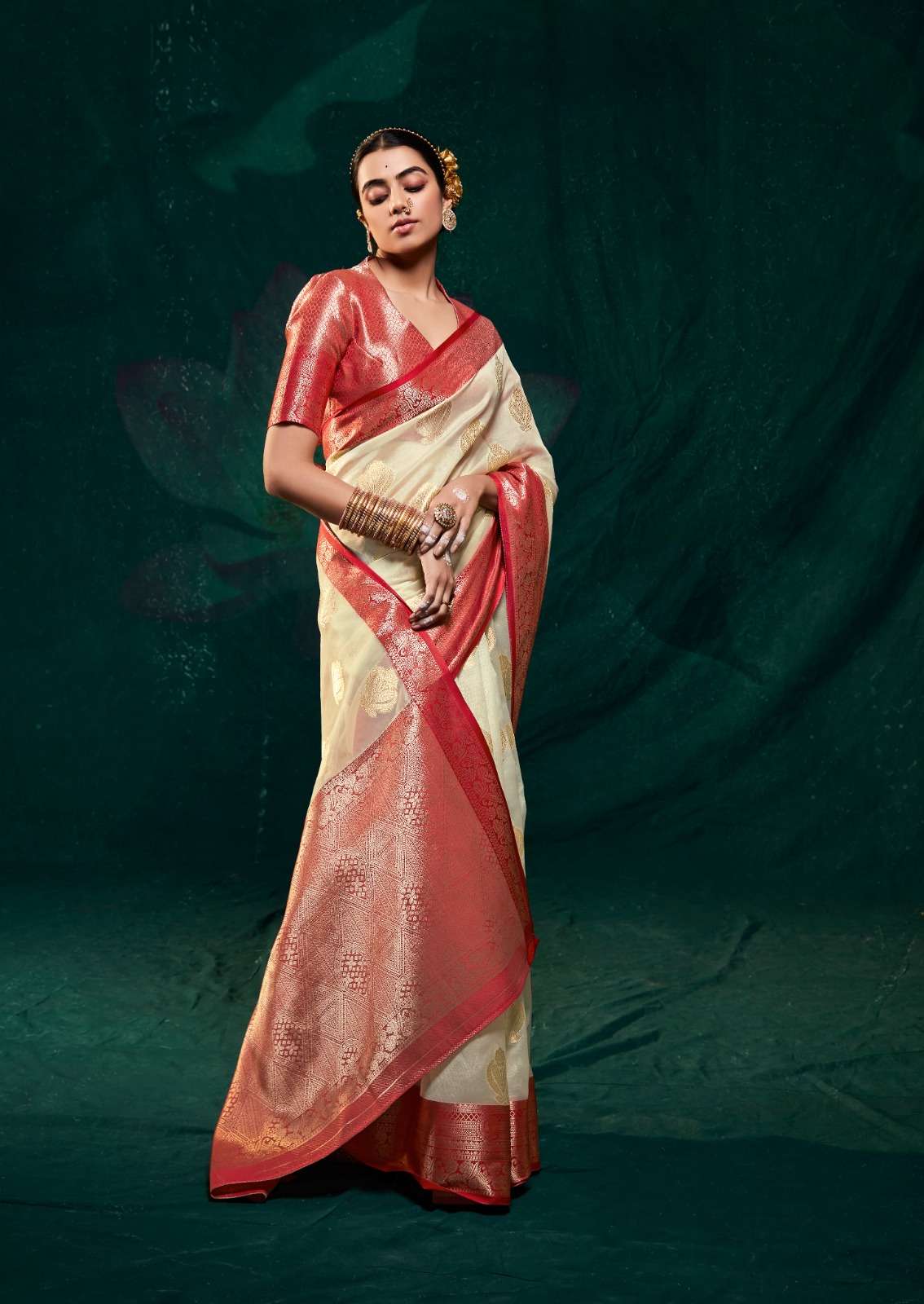 Rajpath Rani Silk Designer Organza Saree Wholesale catalog