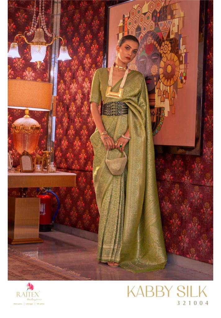 Rajtex Kabby Silk Exclusive Handloom Weaving Saree Wholesale catalog