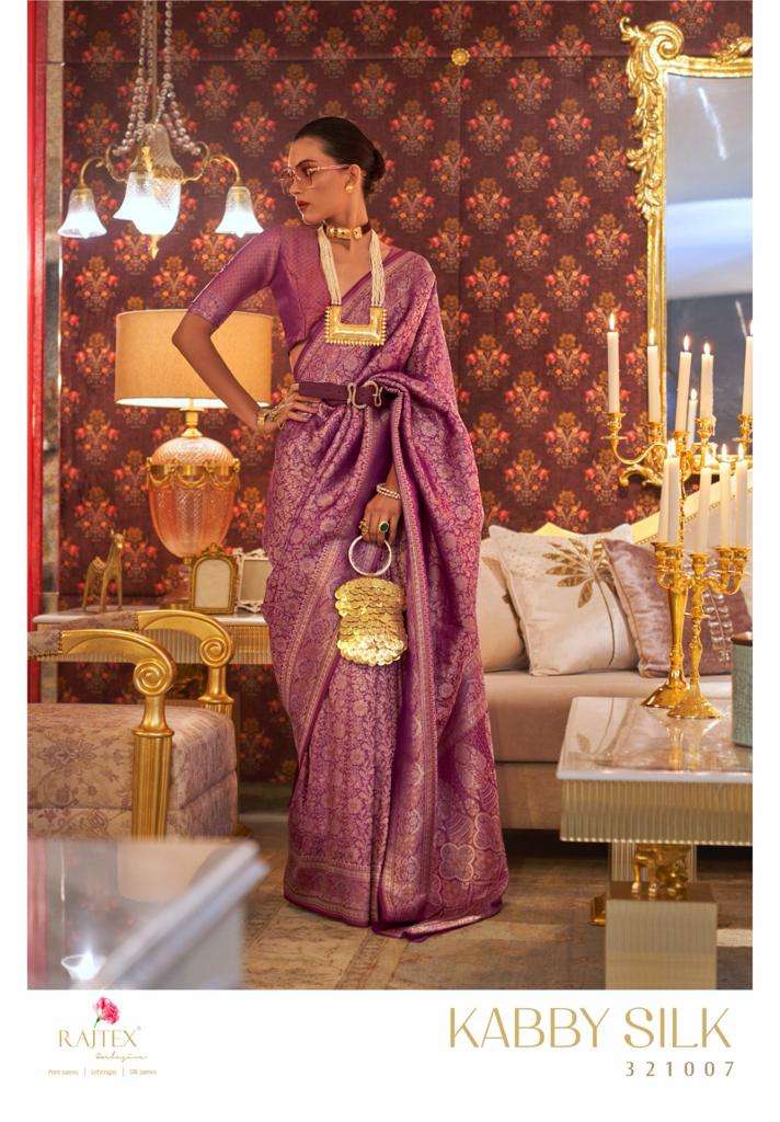 Rajtex Kabby Silk Exclusive Handloom Weaving Saree Wholesale catalog