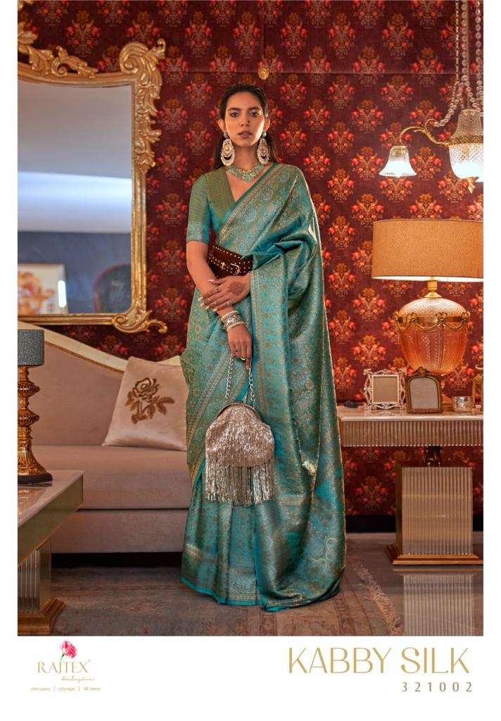 Rajtex Kabby Silk Exclusive Handloom Weaving Saree Wholesale catalog