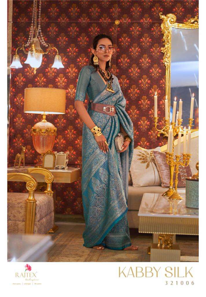 Rajtex Kabby Silk Exclusive Handloom Weaving Saree Wholesale catalog
