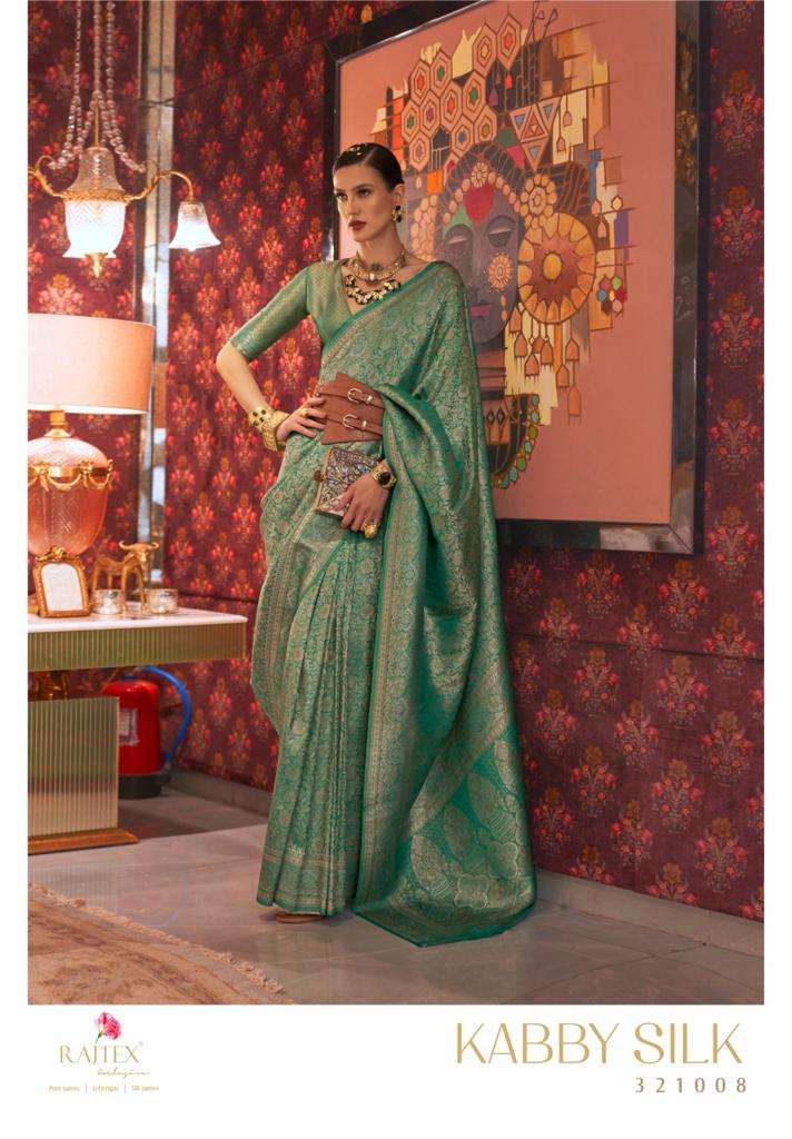 Rajtex Kabby Silk Exclusive Handloom Weaving Saree Wholesale catalog