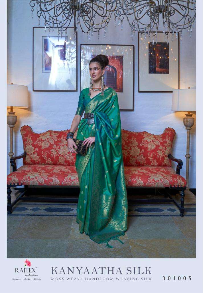 Rajtex Kanyaatha Silk Classical Handloom Saree Wholesale catalog