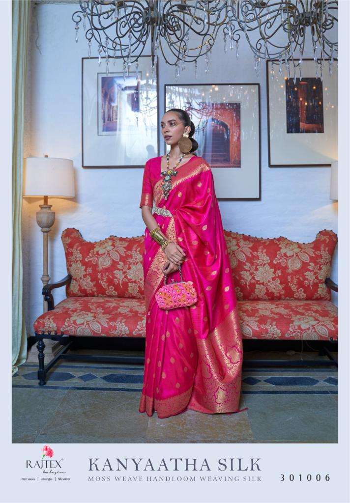 Rajtex Kanyaatha Silk Classical Handloom Saree Wholesale catalog