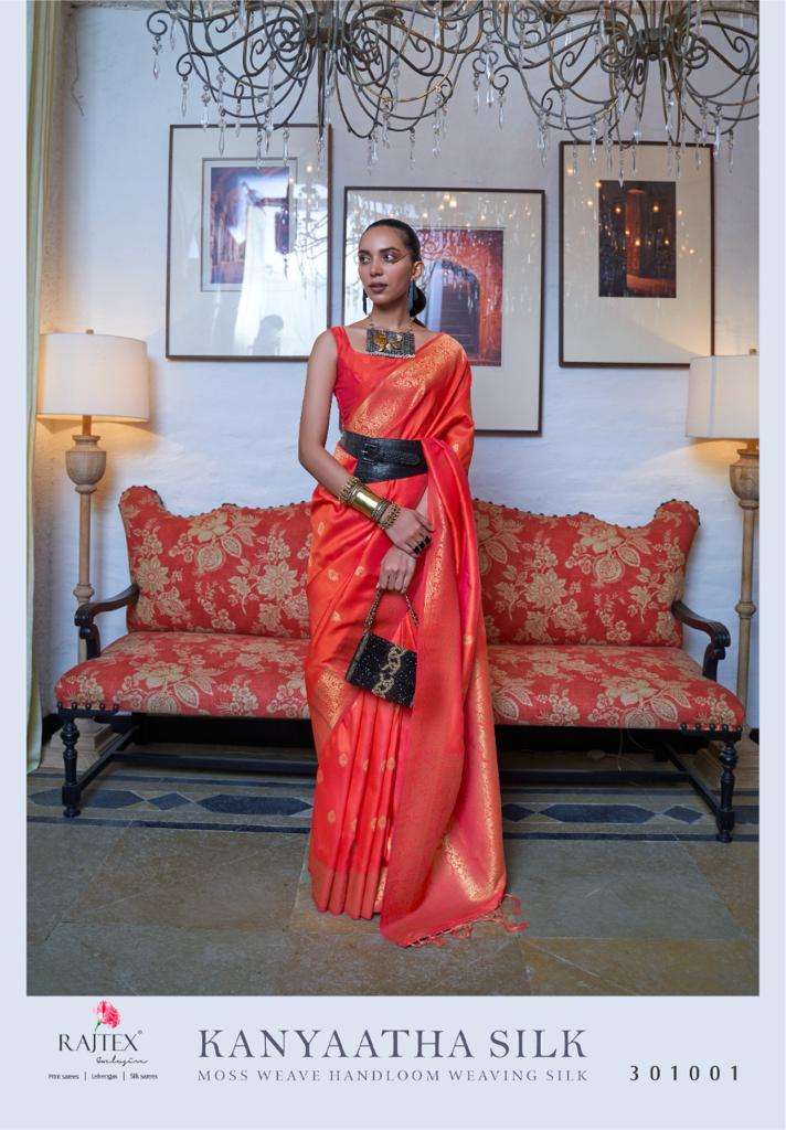Rajtex Kanyaatha Silk Classical Handloom Saree Wholesale catalog