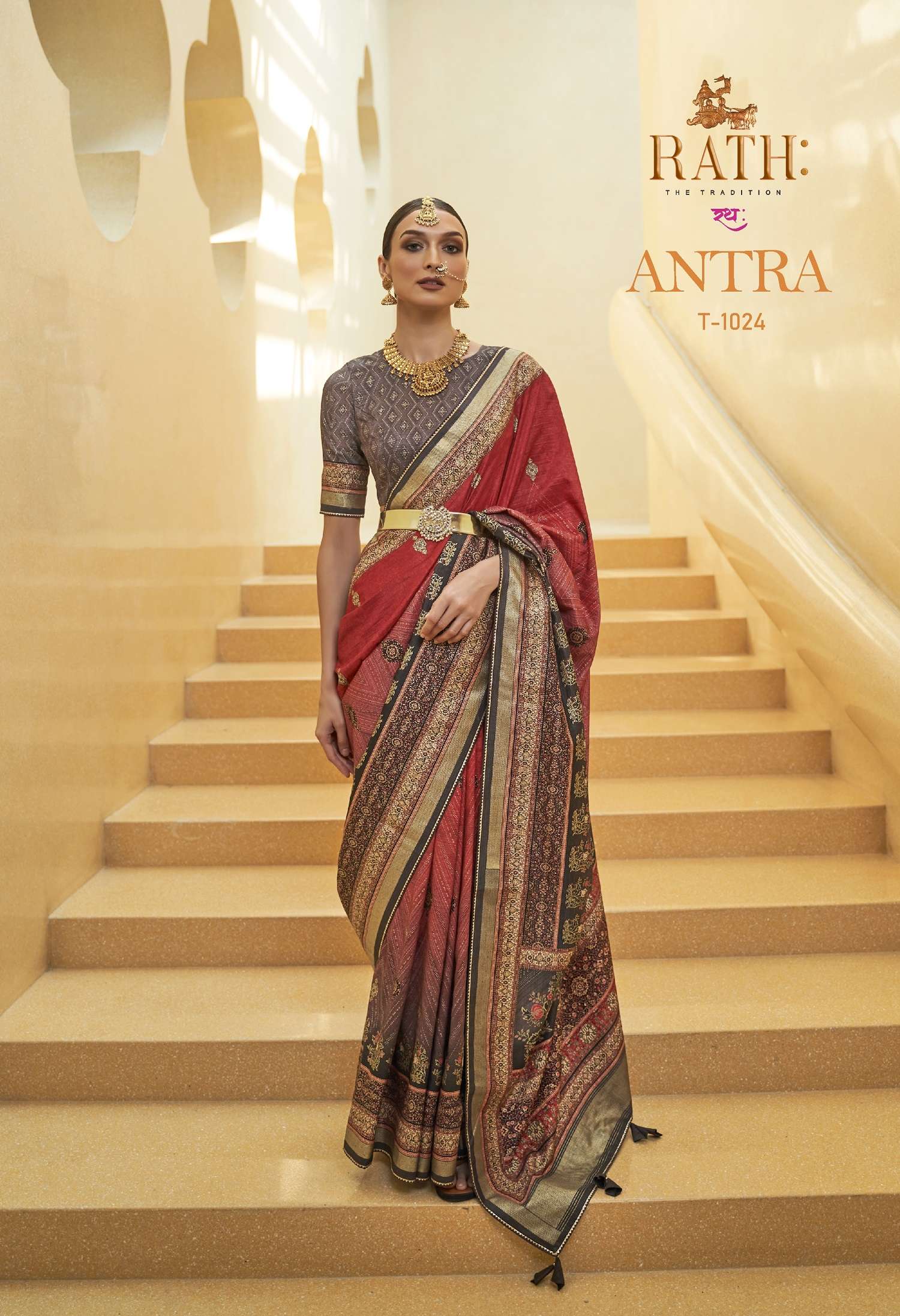 Rath Antra Silk Saree Wholesale catalog