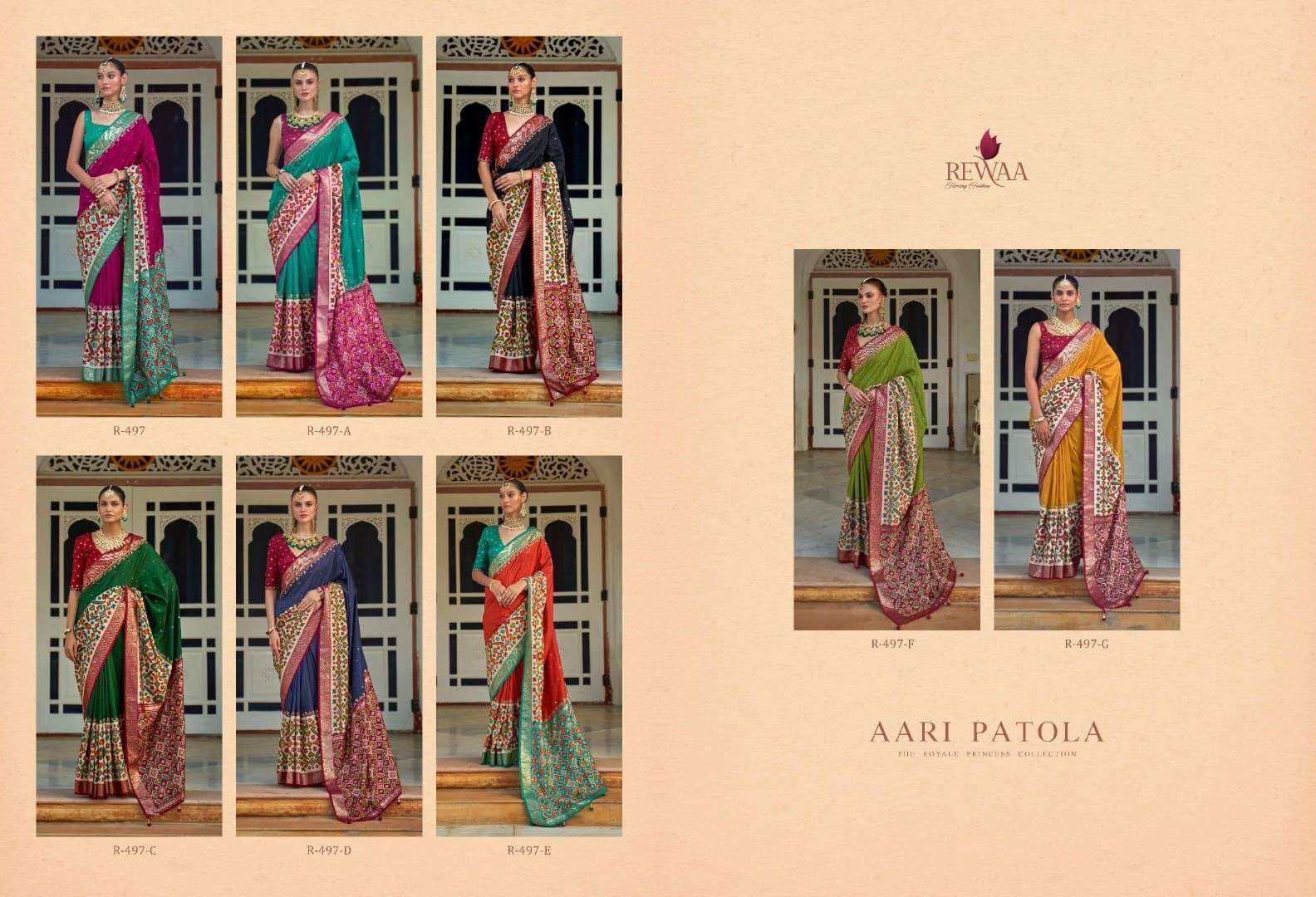 Rewaa Aari Silk saree Wholesale catalog