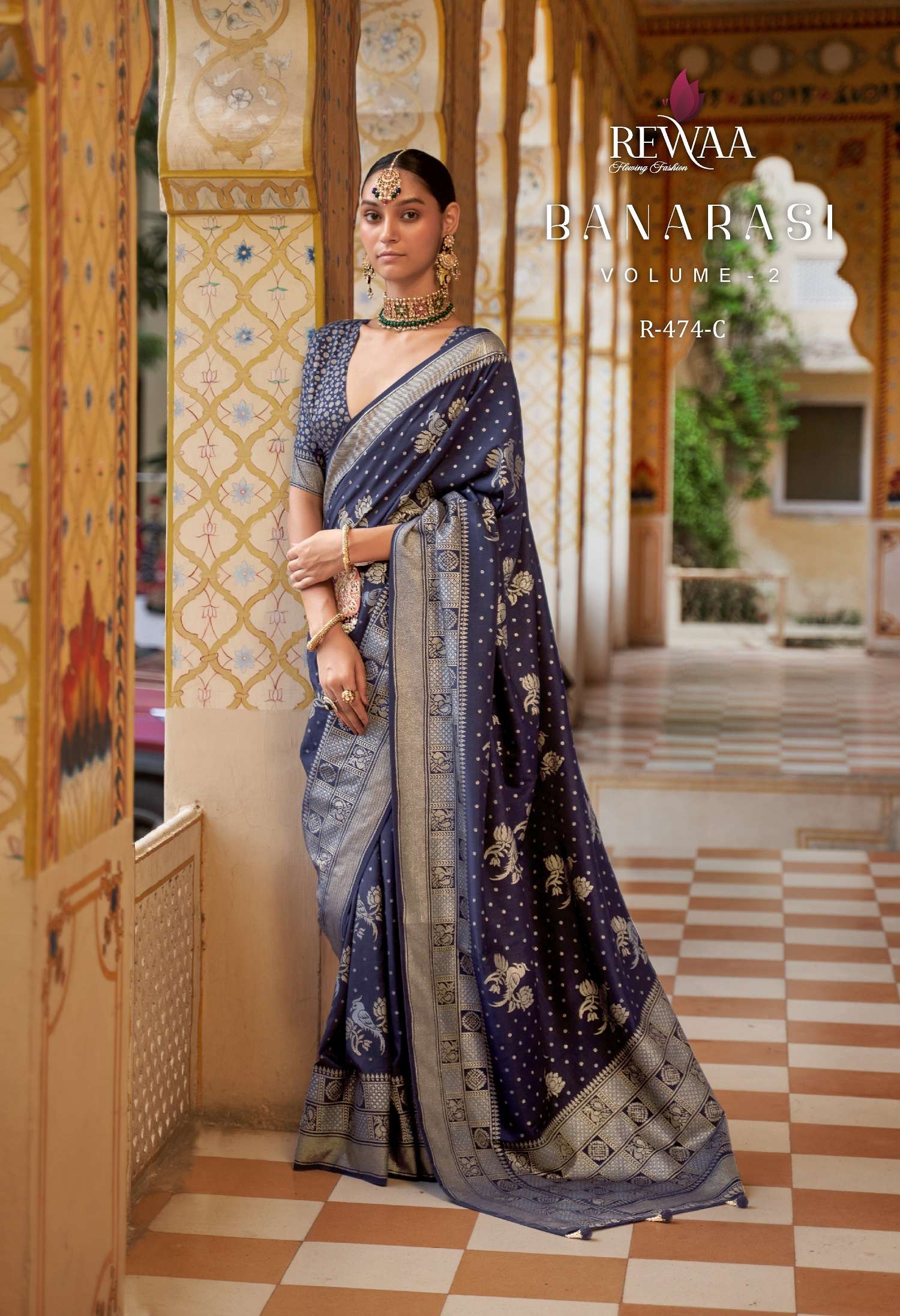 Rewaa Banarasi Vol 2 Festive Designer Silk Saree Wholesale catalog