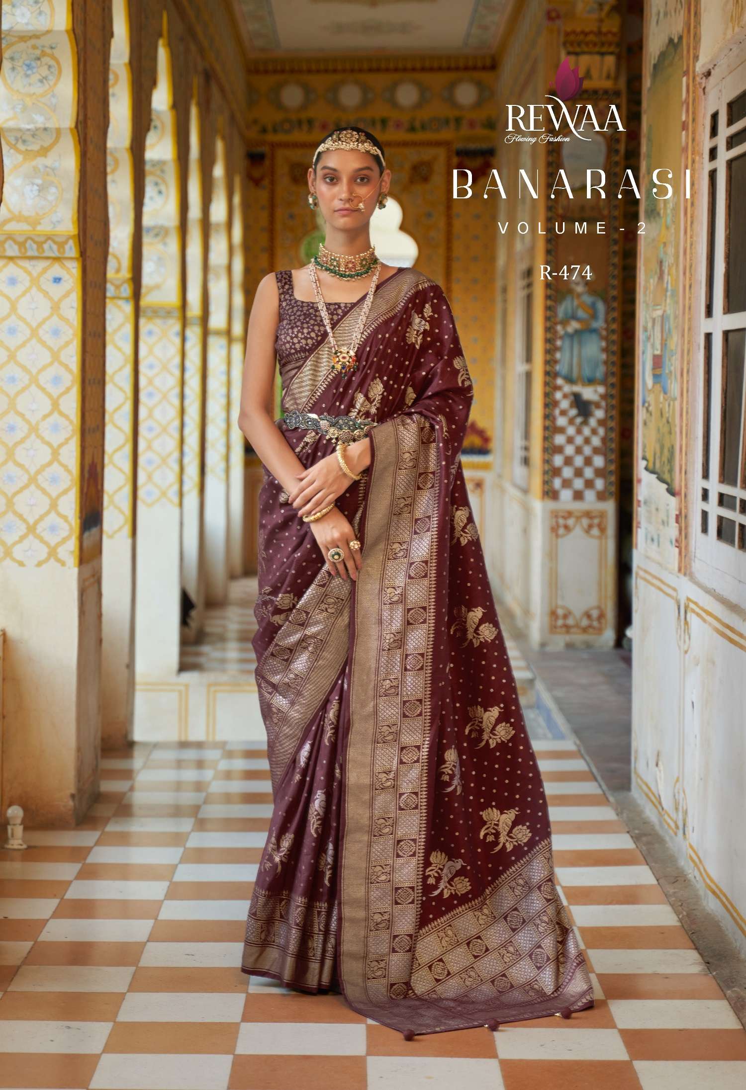 Rewaa Banarasi Vol 2 Festive Designer Silk Saree Wholesale catalog