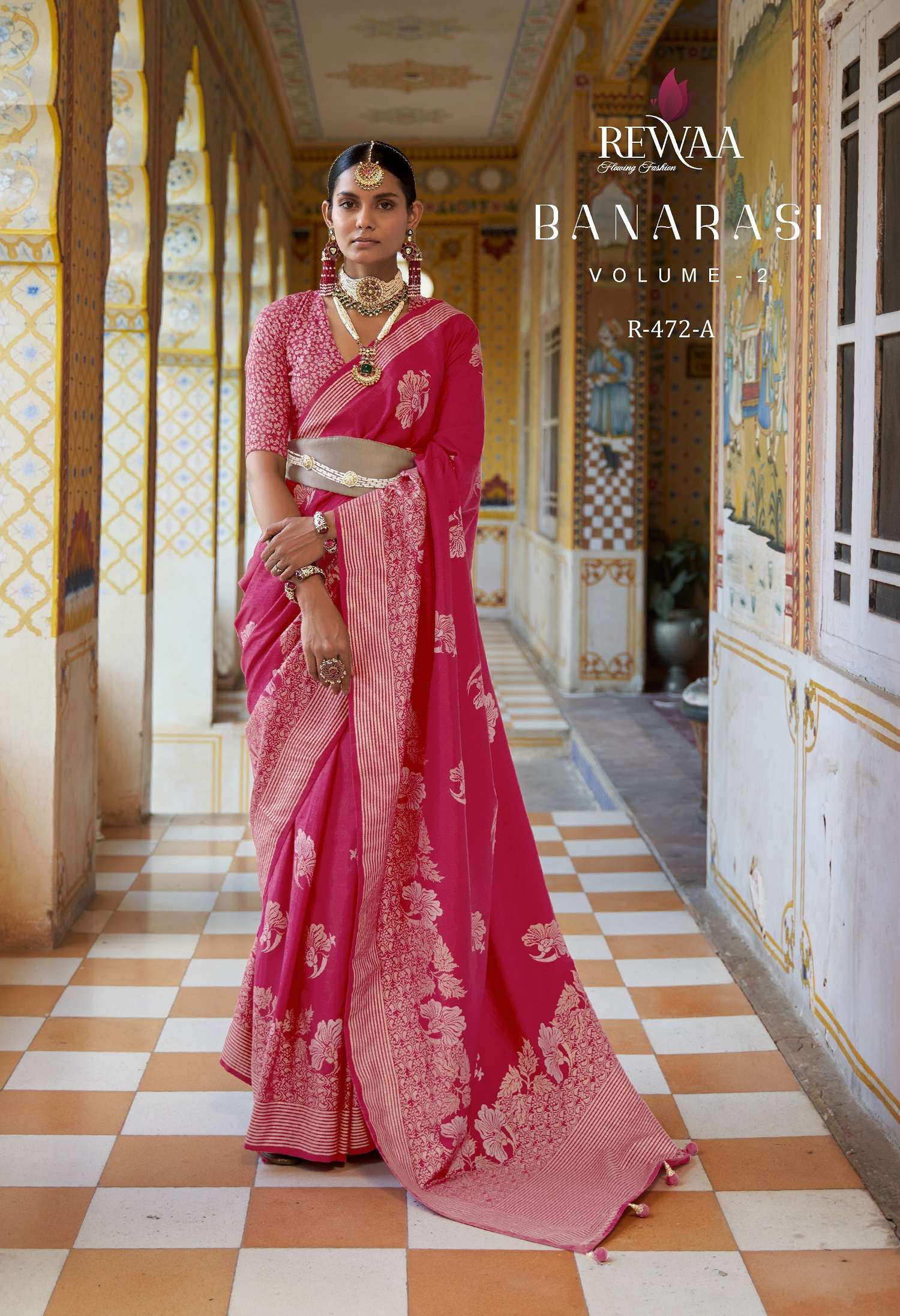 Rewaa Banarasi Vol 2 Festive Designer Silk Saree Wholesale catalog