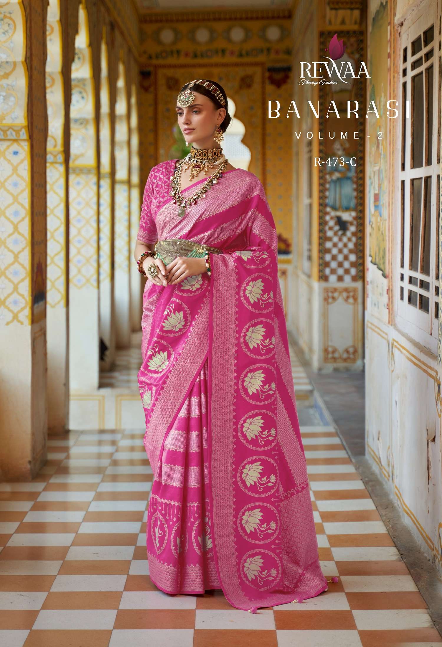 Rewaa Banarasi Vol 2 Festive Designer Silk Saree Wholesale catalog