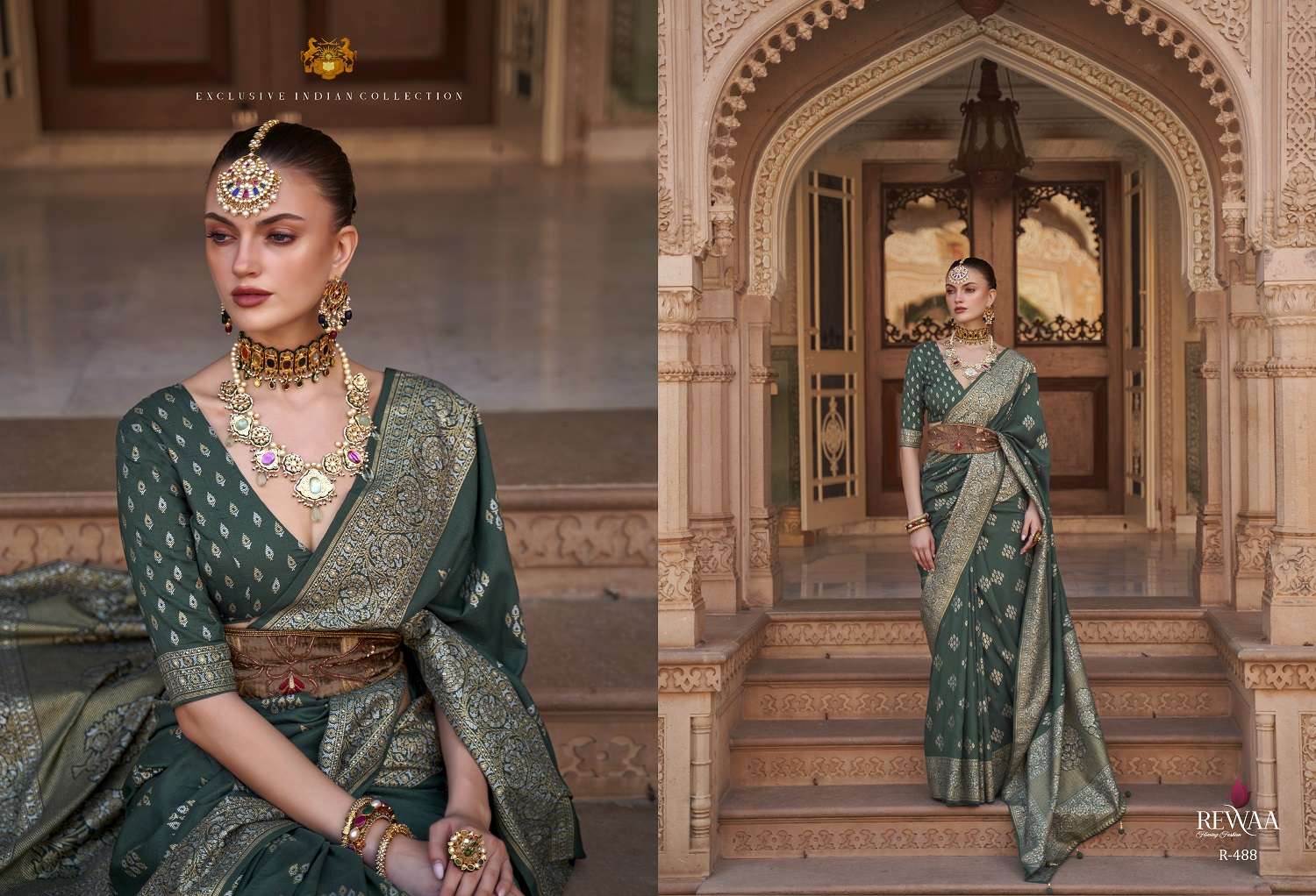 Rewaa Banarasi Vol 3 Occasional Designer Silk Saree WHOLESALE CATALOG