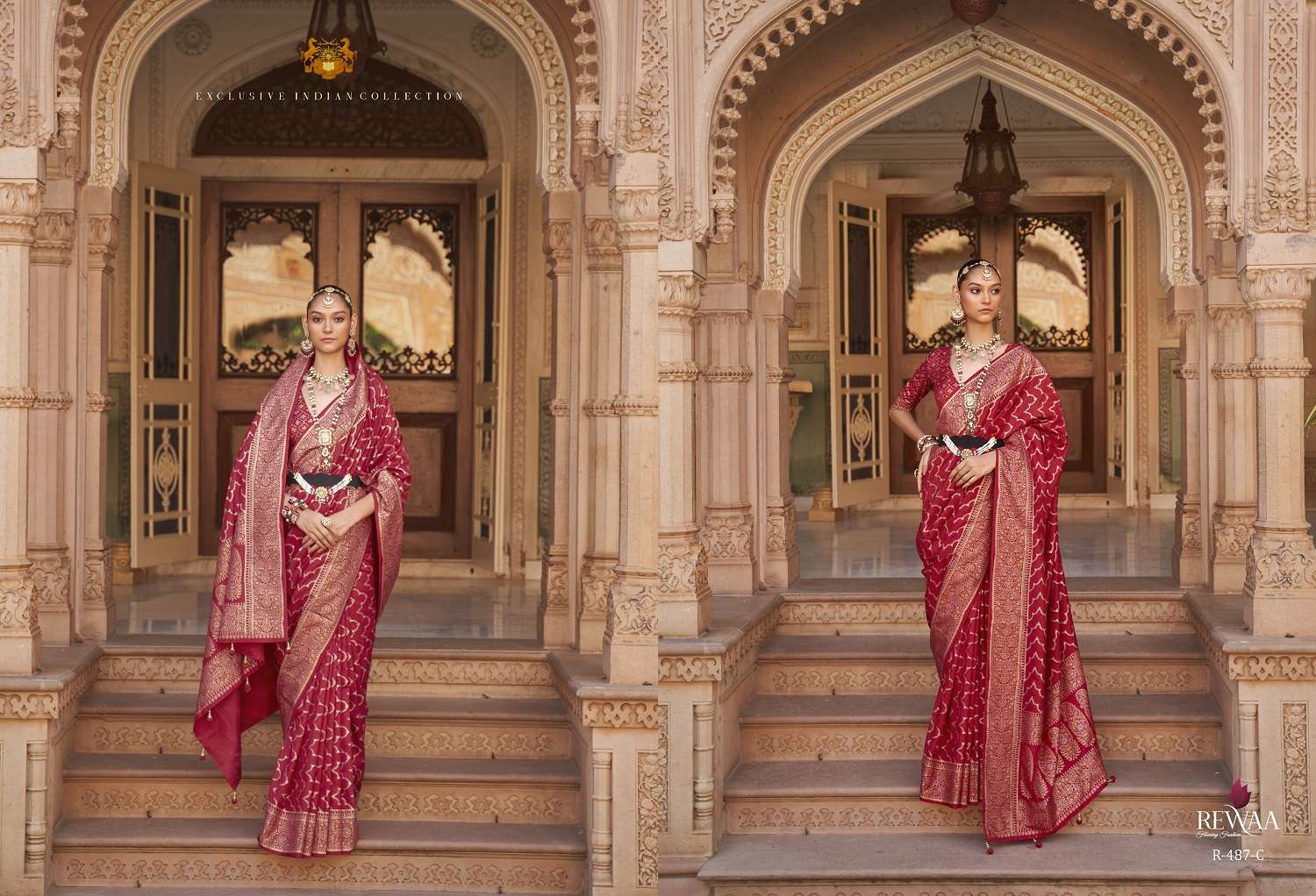 Rewaa Banarasi Vol 3 Occasional Designer Silk Saree WHOLESALE CATALOG