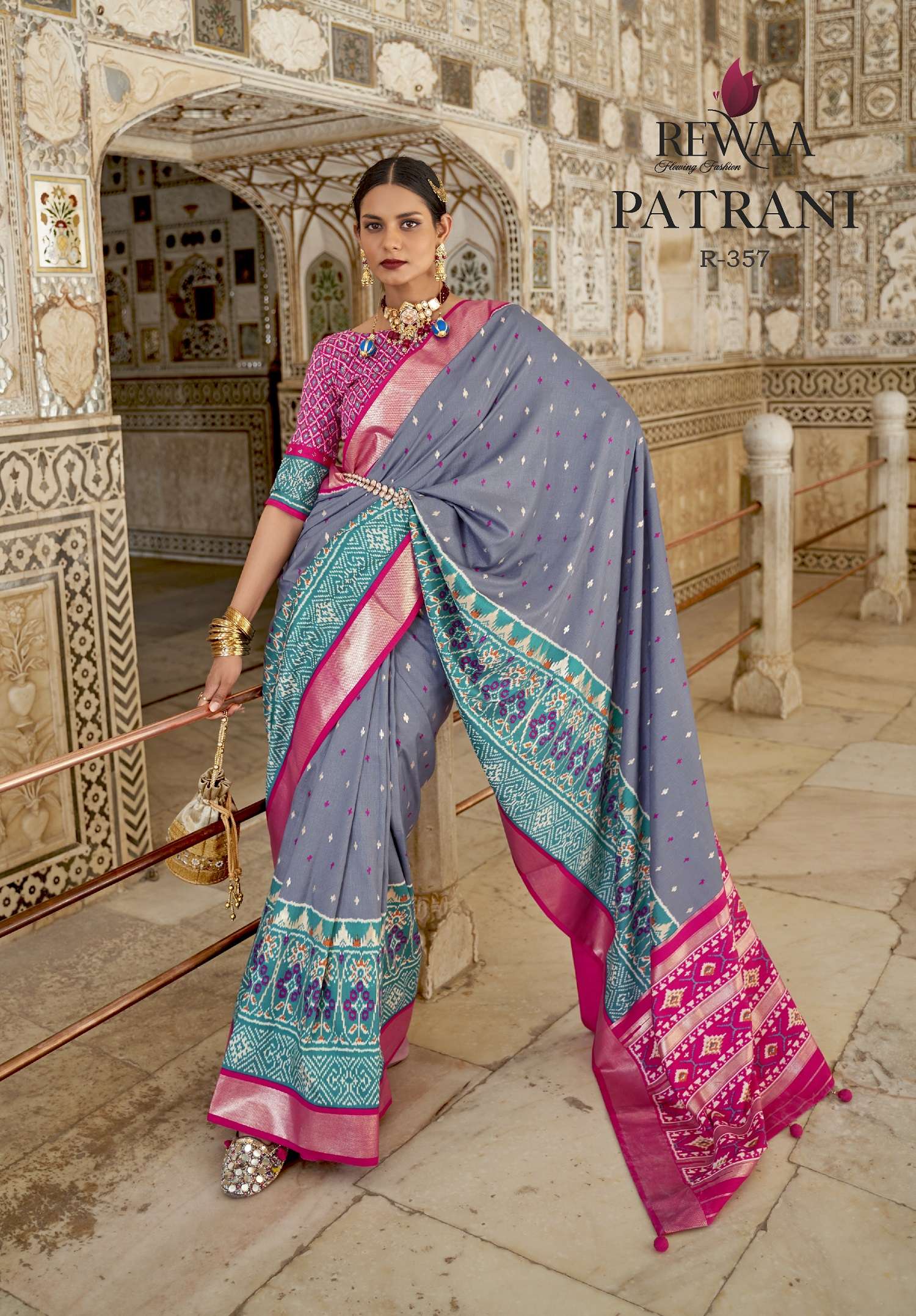 Rewaa Patrani Vol 1 Festive Designer Silk Saree Wholesale catalog