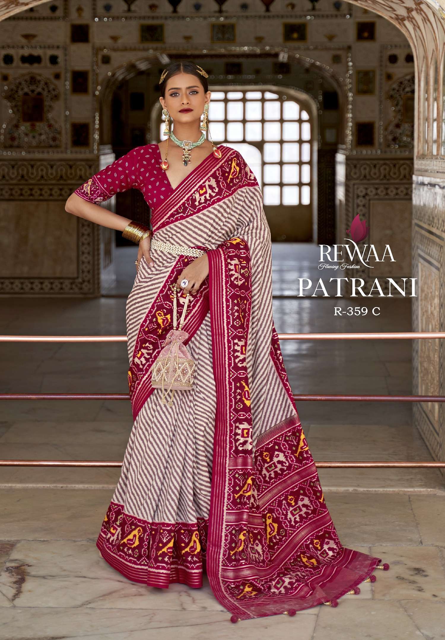 Rewaa Patrani Vol 1 Festive Designer Silk Saree Wholesale catalog