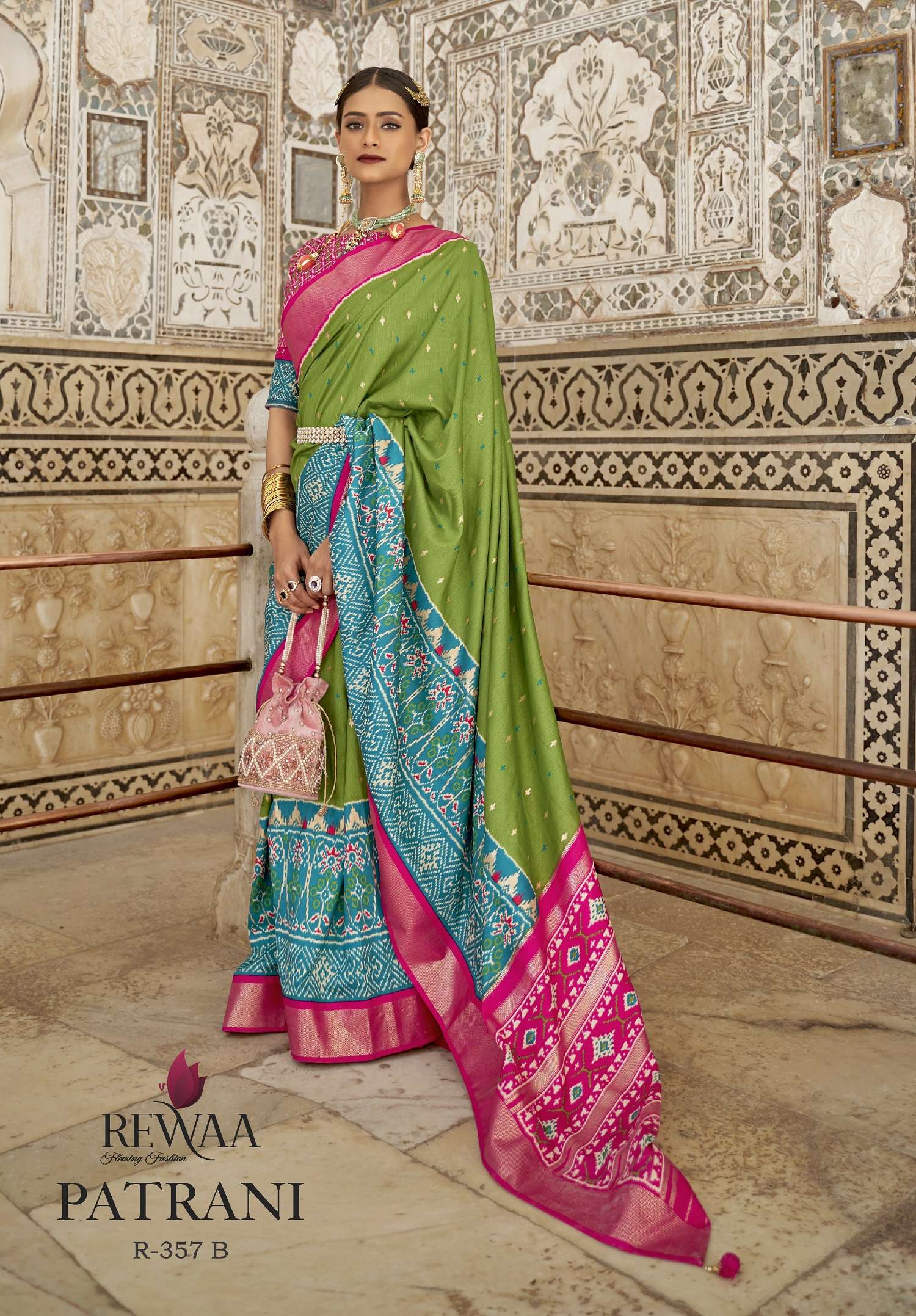 Rewaa Patrani Vol 1 Festive Designer Silk Saree Wholesale catalog