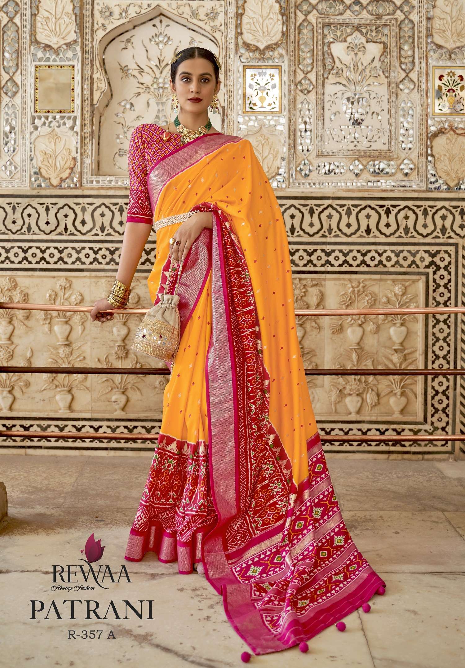Rewaa Patrani Vol 1 Festive Designer Silk Saree Wholesale catalog