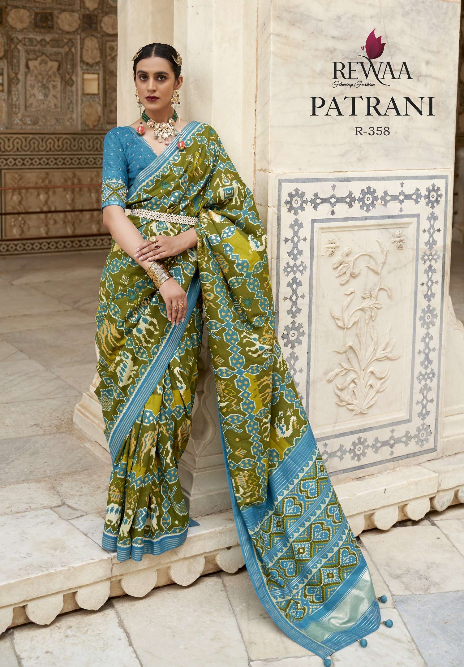 Rewaa Patrani Vol 1 Festive Designer Silk Saree Wholesale catalog