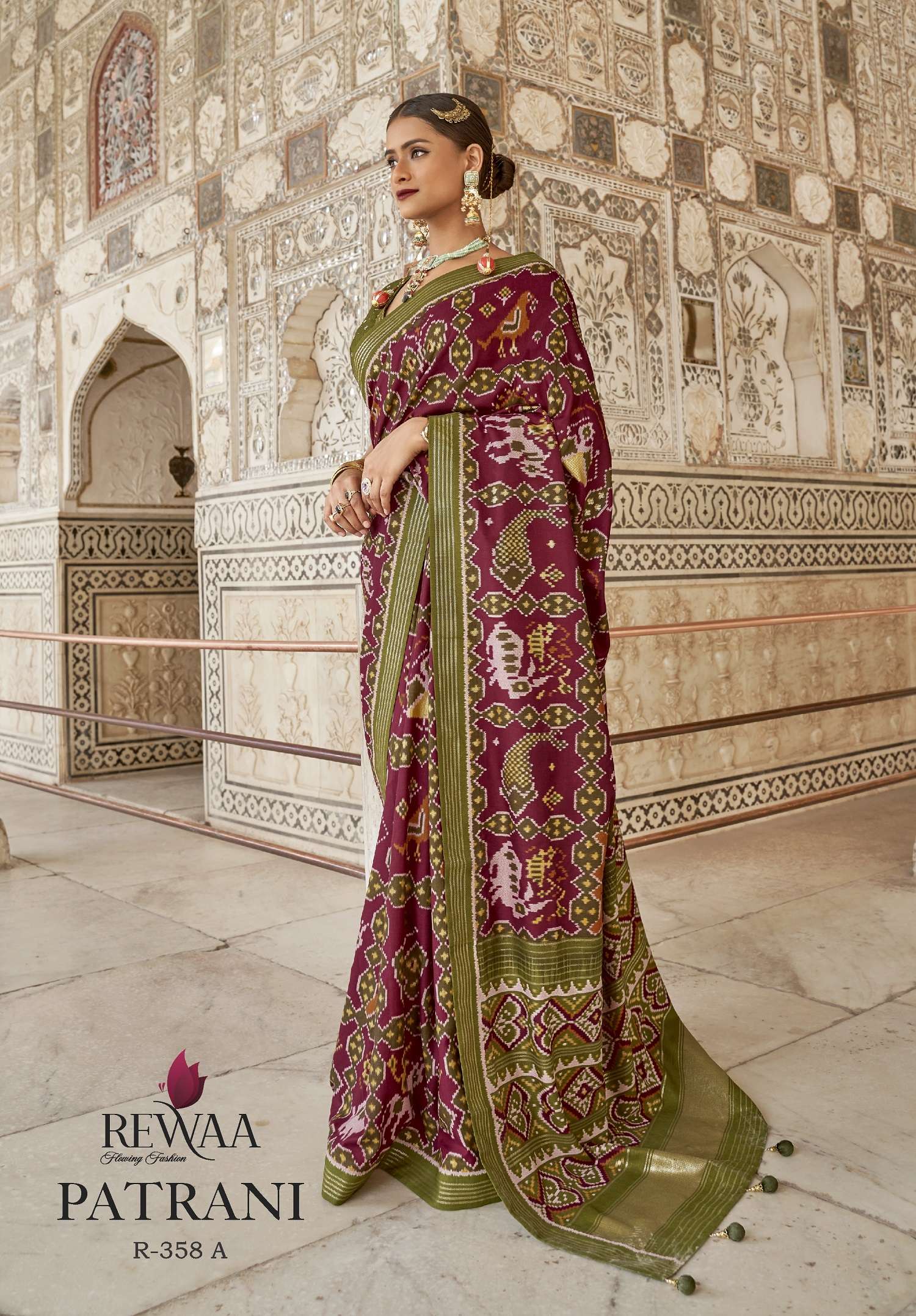 Rewaa Patrani Vol 1 Festive Designer Silk Saree Wholesale catalog