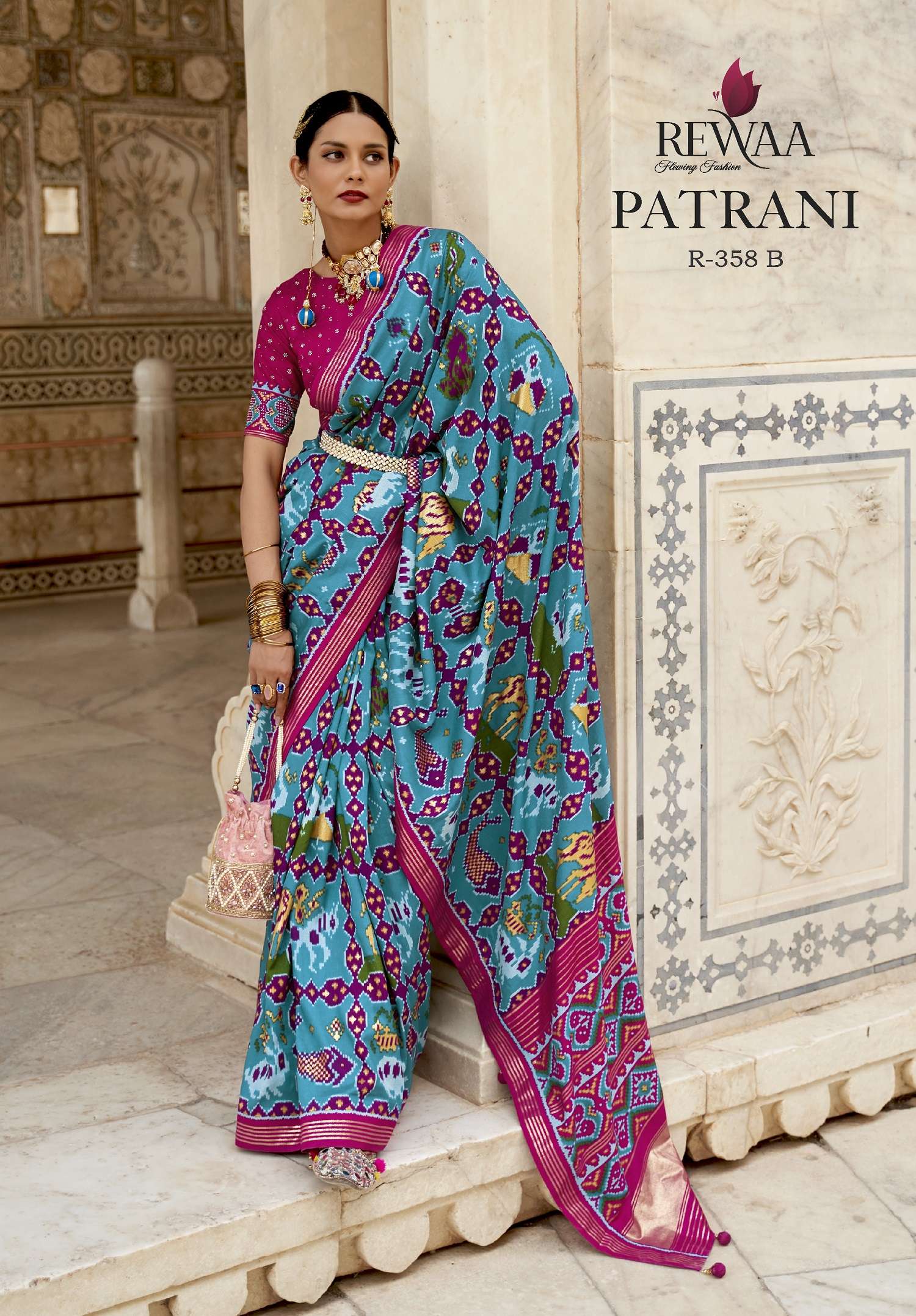 Rewaa Patrani Vol 1 Festive Designer Silk Saree Wholesale catalog