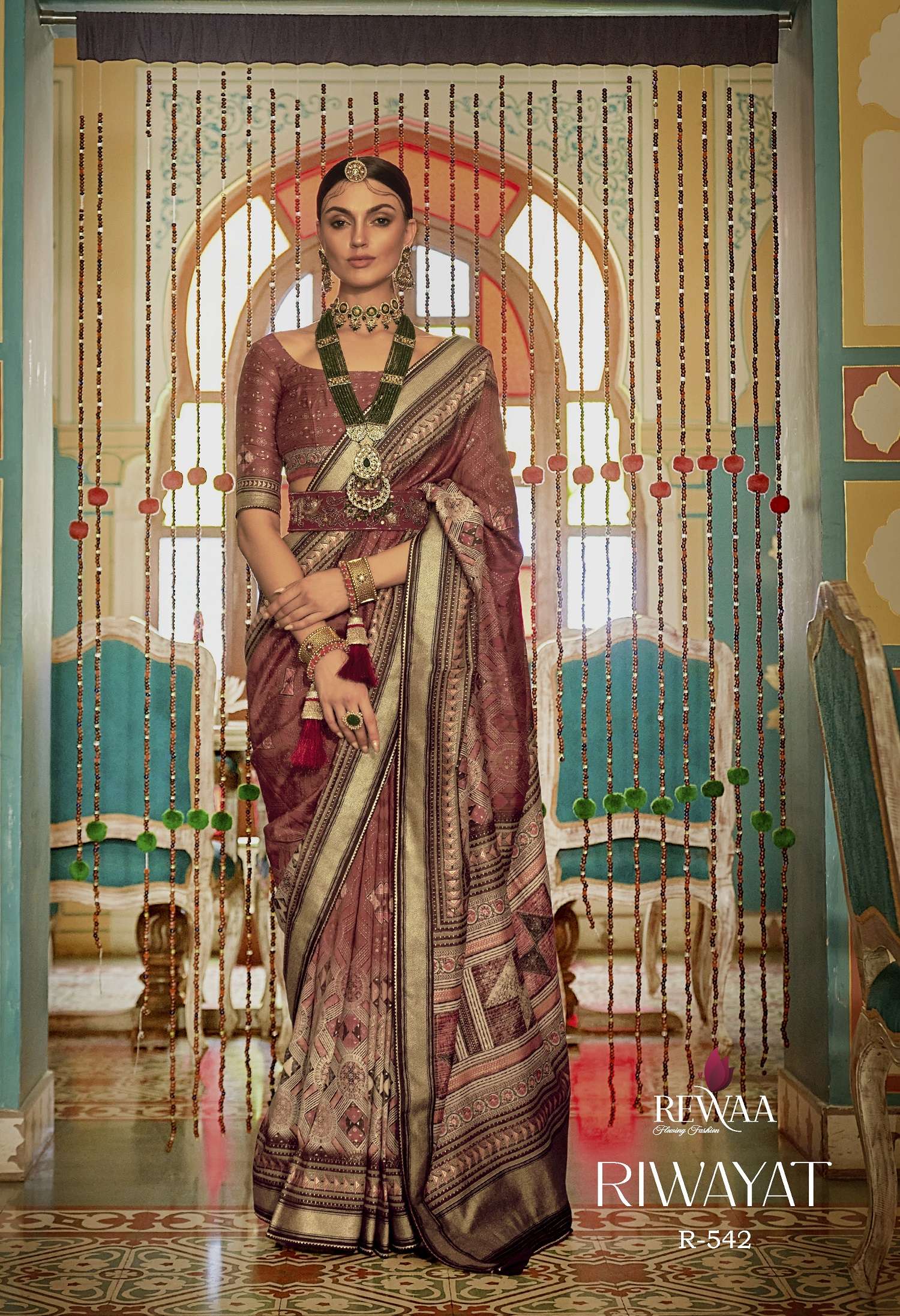 Rewaa Riwayat Festive Designer Banarasi Silk Saree Wholesale catalog